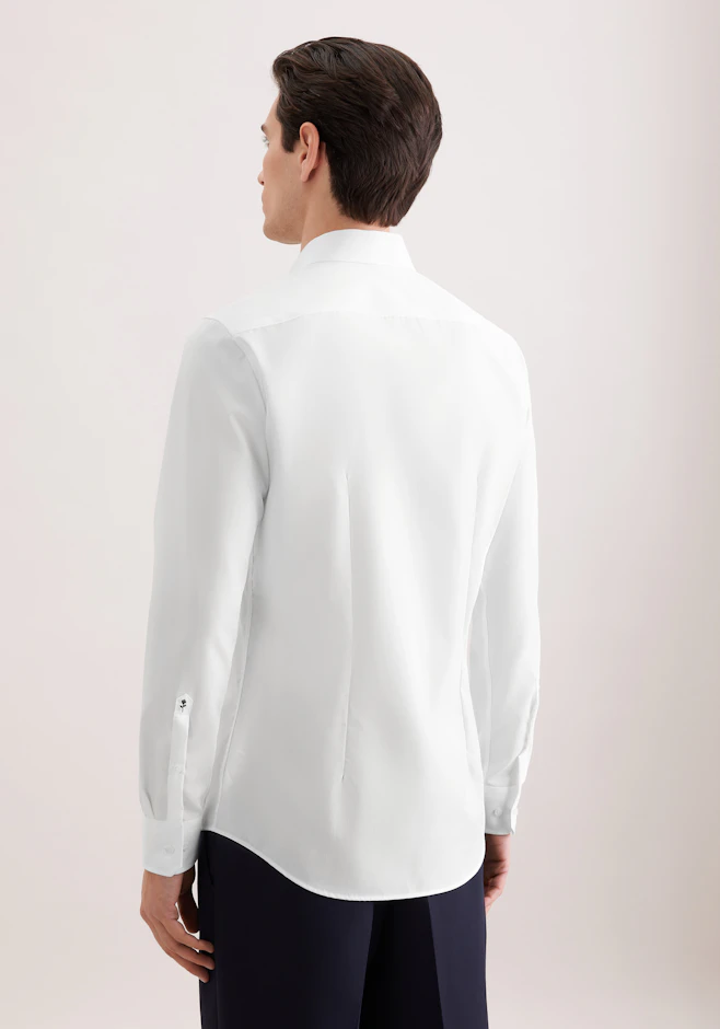 X-Slim Business Hemd Uni in Weiß | Seidensticker Onlineshop
