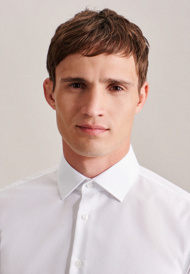 X-Slim Business Hemd Uni in Weiß |  Seidensticker Onlineshop