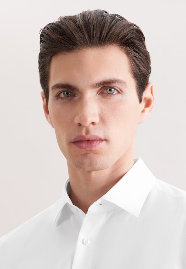 X-Slim Business Hemd Uni in Weiß |  Seidensticker Onlineshop