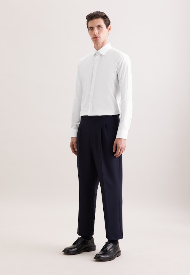 X-Slim Business Hemd Uni in Weiß |  Seidensticker Onlineshop