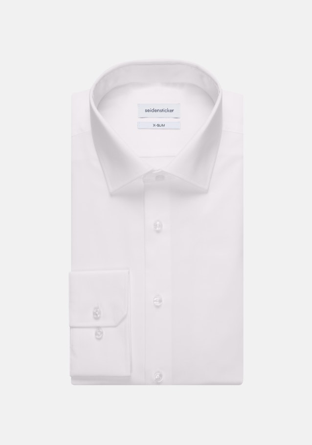 X-Slim Chemise d'affaires Uni in Blanc | Seidensticker Onlineshop