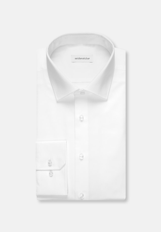 X-Slim Business Hemd Uni in Weiß |  Seidensticker Onlineshop