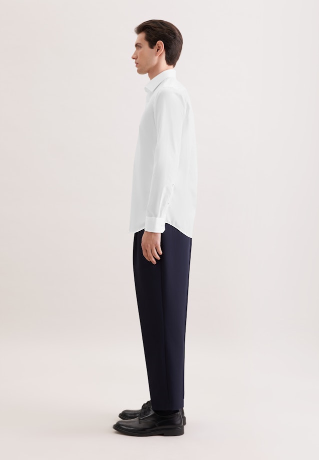 X-Slim Business Hemd Uni in Weiß |  Seidensticker Onlineshop