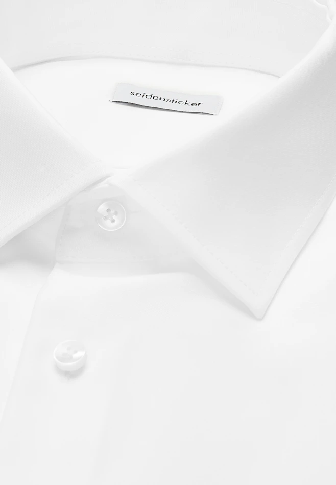 X-Slim Business Hemd Uni in Weiß | Seidensticker Onlineshop