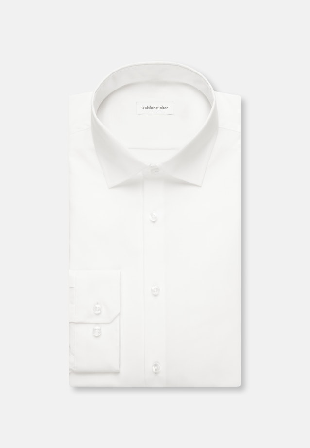 X-Slim Business Hemd Uni in Weiß |  Seidensticker Onlineshop