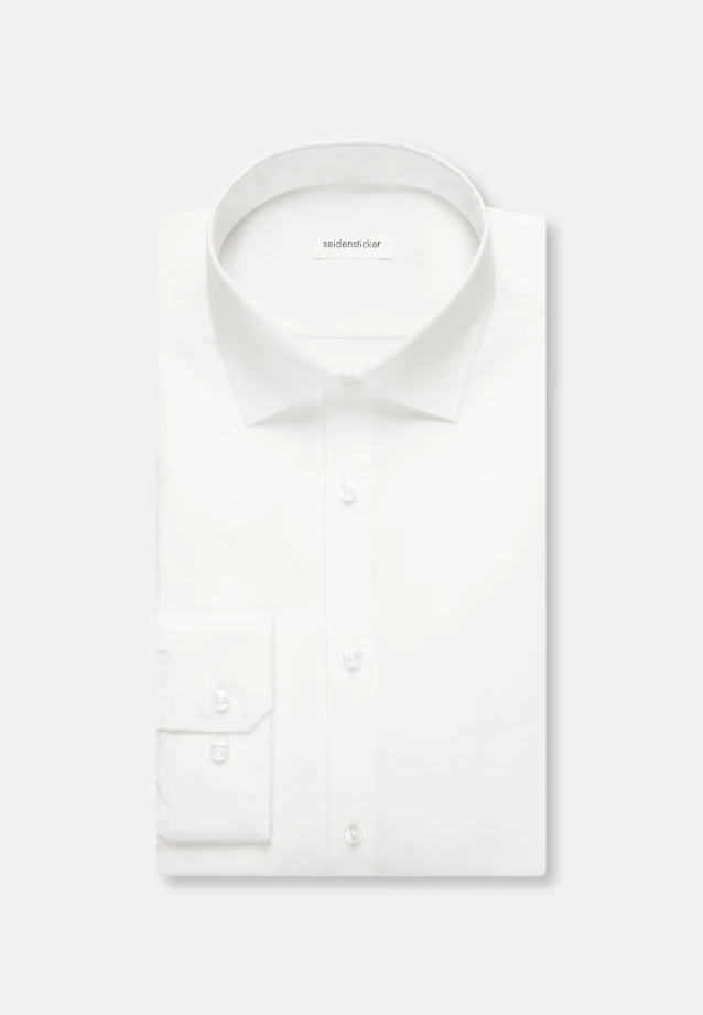 X-Slim Business shirt Uni in White |  Seidensticker Onlineshop