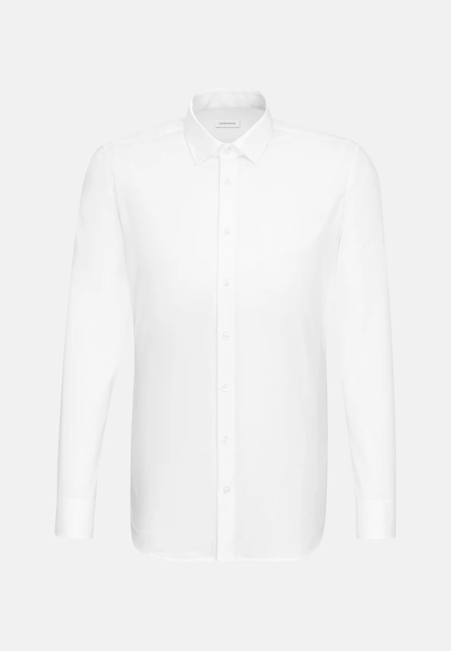 X-Slim Business Hemd Uni in Weiß |  Seidensticker Onlineshop
