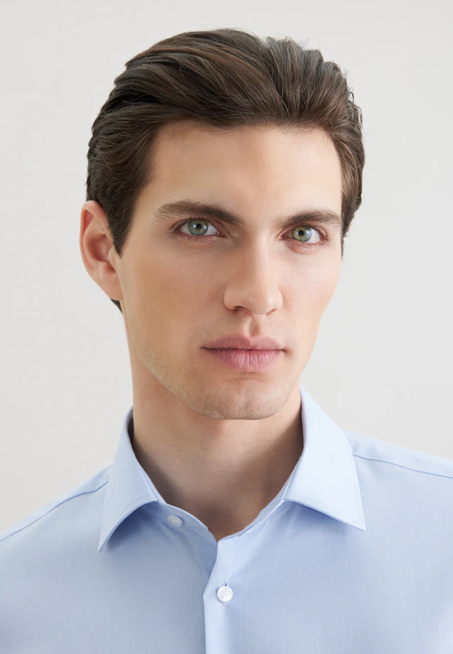 X-Slim Business Hemd Uni in Hellblau |  Seidensticker Onlineshop