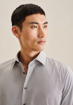 X-Slim Business shirt Uni in Grey |  Seidensticker Onlineshop