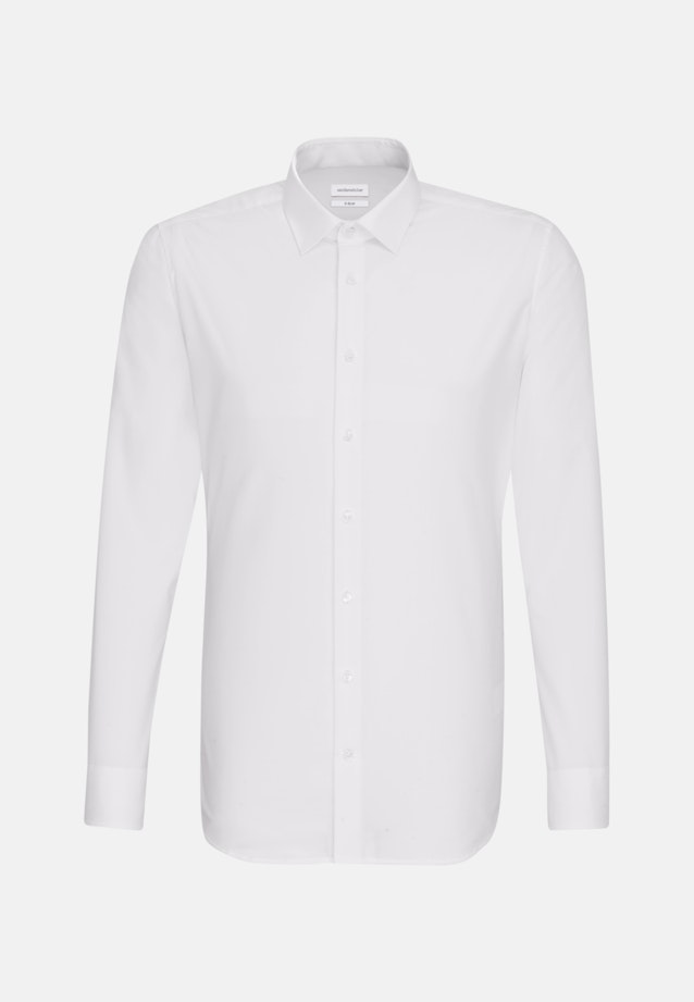 Non-iron Fil a fil Business Shirt in X-Slim with Kent-Collar in White |  Seidensticker Onlineshop