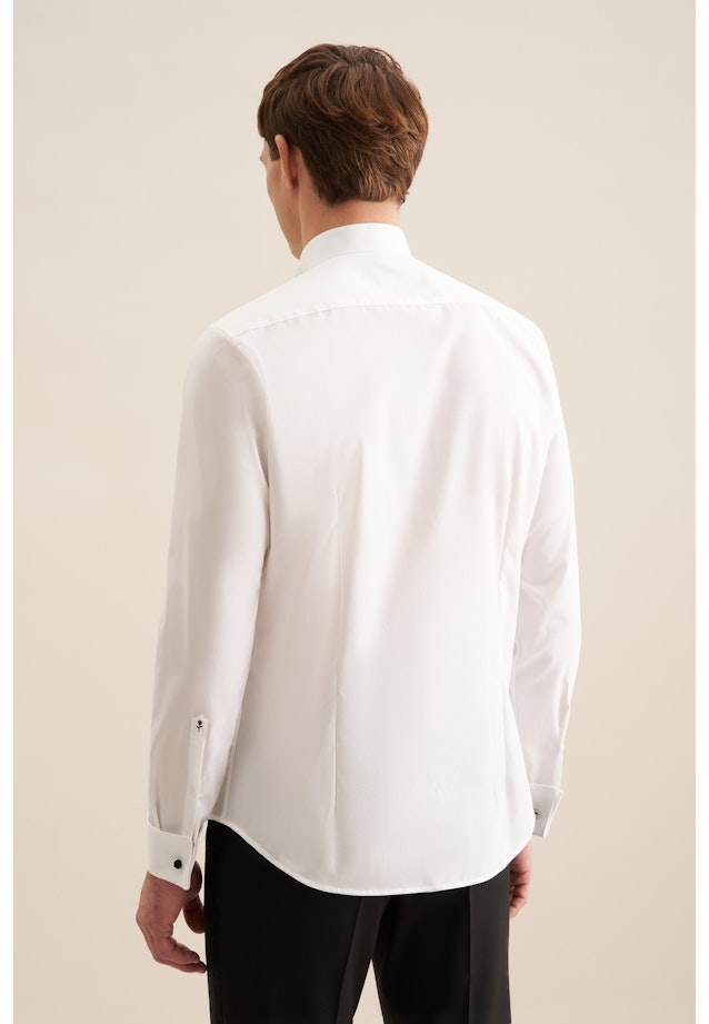 Slim Gala Uni in Blanc |  Seidensticker Onlineshop