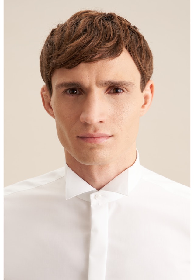 Slim Gala Uni in White |  Seidensticker Onlineshop