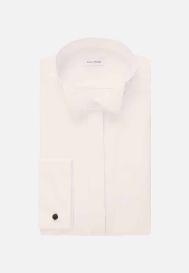 Slim Gala Uni in White | Seidensticker online shop