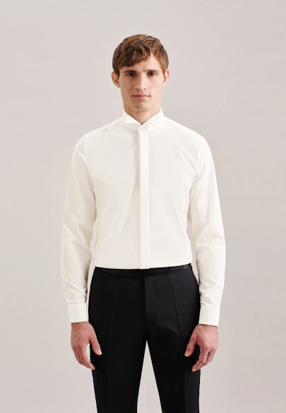 Slim Gala Uni in Ecru |  Seidensticker Onlineshop