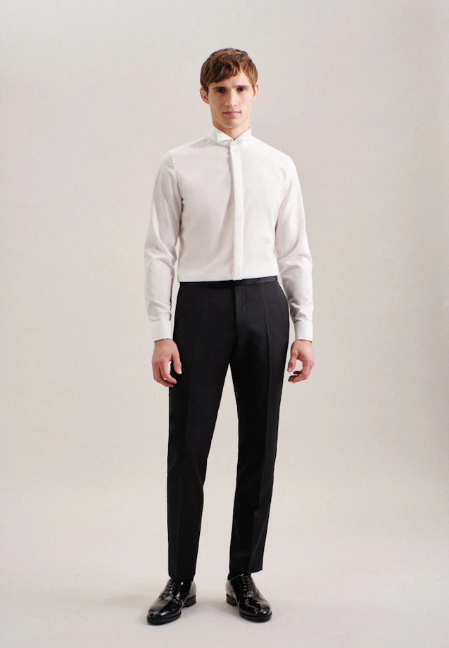 Slim Gala Uni in Ecru |  Seidensticker Onlineshop