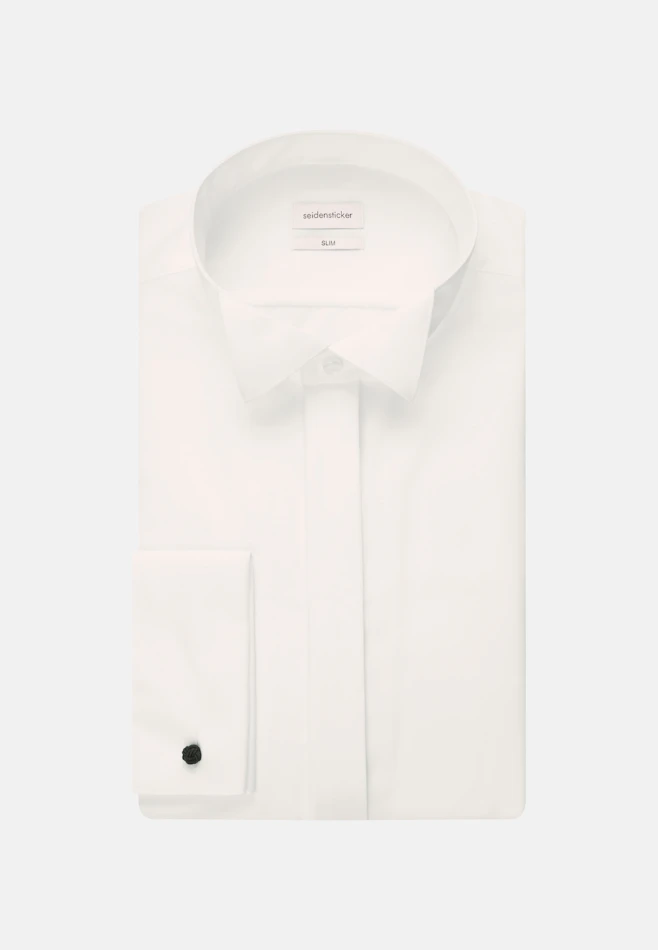 Slim Gala Uni in Ecru | Seidensticker online shop