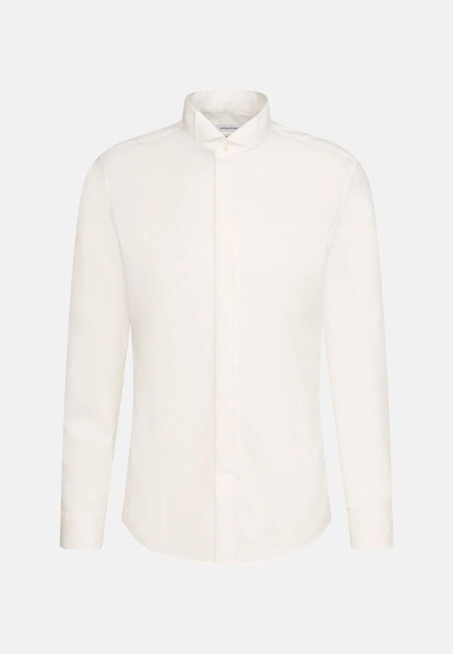 Slim Gala Uni in Ecru | Seidensticker online shop