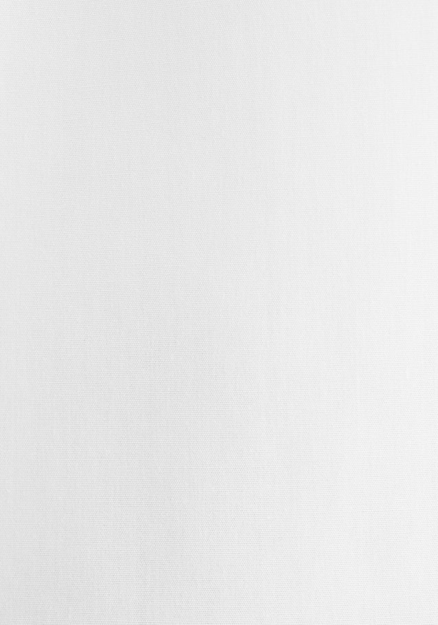 Chemise de soirée Slim Popeline Col Cassé in Blanc |  Seidensticker Onlineshop