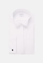 Non-iron Poplin Gala Shirt in Slim with Wing Collar in White |  Seidensticker Onlineshop