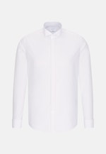 Non-iron Poplin Gala Shirt in Slim with Wing Collar in White |  Seidensticker Onlineshop