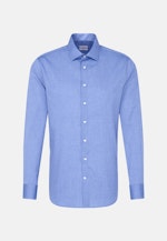 Shaped Business shirt Uni in Medium Blue |  Seidensticker Onlineshop
