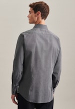 Shaped Business Hemd Uni in Grau |  Seidensticker Onlineshop