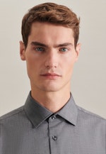 Shaped Business Hemd Uni in Grau |  Seidensticker Onlineshop