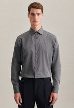 Shaped Business Hemd Uni in Grau |  Seidensticker Onlineshop