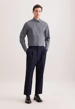 Shaped Business shirt Uni in Grey |  Seidensticker Onlineshop
