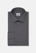 Shaped Business Hemd Uni in Grau |  Seidensticker Onlineshop