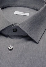 Shaped Business shirt Uni in Grey |  Seidensticker Onlineshop