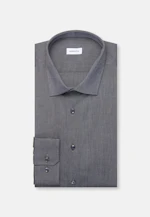 Shaped Business shirt Uni in Grey |  Seidensticker Onlineshop