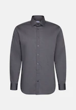Shaped Business shirt Uni in Grey |  Seidensticker Onlineshop