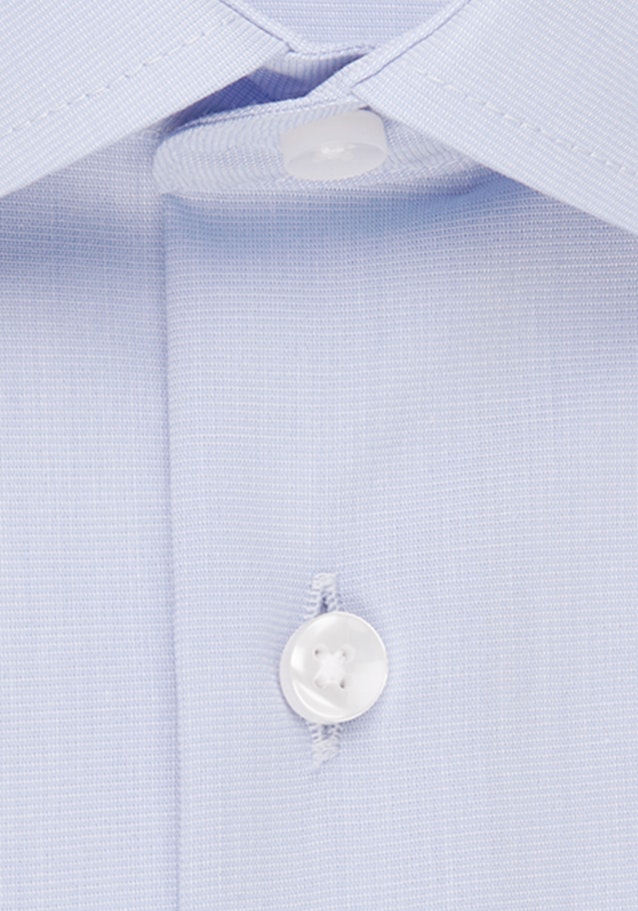 Shaped Chemise d'affaires Uni in Bleu Clair | Seidensticker Onlineshop