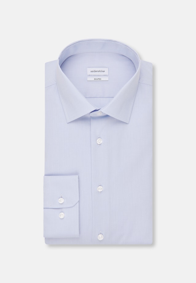 Shaped Business Hemd Uni in Hellblau |  Seidensticker Onlineshop