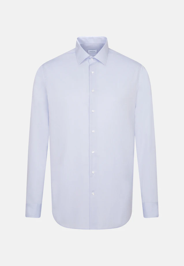 Shaped Chemise d'affaires Uni in Bleu Clair |  Seidensticker Onlineshop