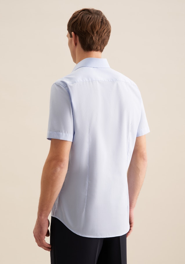 Shaped Chemise Business Uni in Bleu Clair | Seidensticker Onlineshop