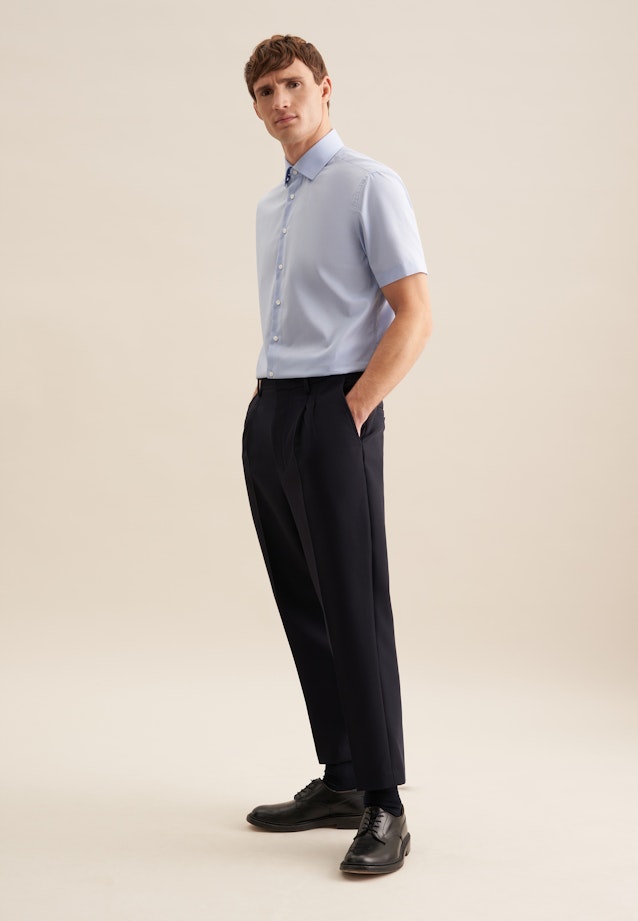 Shaped Business Hemd Uni in Hellblau |  Seidensticker Onlineshop