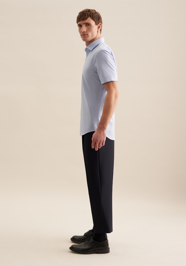Shaped Chemise Business Uni in Bleu Clair | Seidensticker Onlineshop