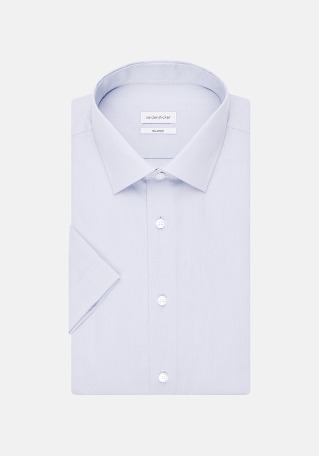 Shaped Chemise Business Uni in Bleu Clair | Seidensticker Onlineshop