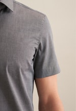 Shaped Business Hemd Uni in Grau |  Seidensticker Onlineshop