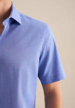 Shaped Business Hemd Uni in Mittelblau |  Seidensticker Onlineshop