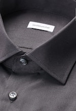 Regular Business Hemd Uni in Schwarz |  Seidensticker Onlineshop