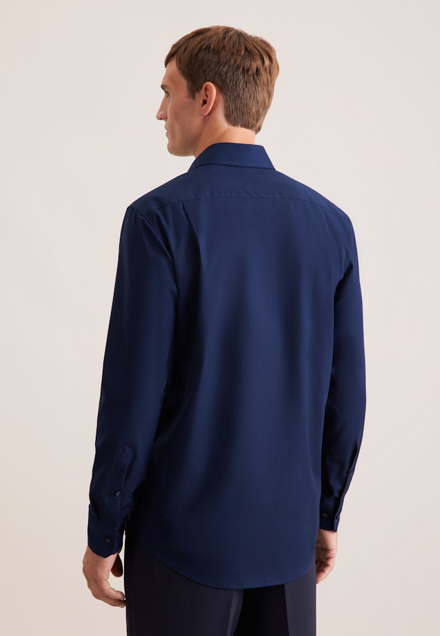 Regular Business shirt Uni in Dark Blue |  Seidensticker Onlineshop