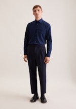 Regular Business shirt Uni in Dark Blue |  Seidensticker Onlineshop
