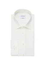 Regular Business Hemd Uni in Ecru |  Seidensticker Onlineshop