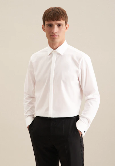 Shaped Gala Uni in Ecru |  Seidensticker Onlineshop