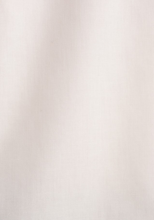 Non-iron Popeline Galashirt in Shaped with Kentkraag in Ecru |  Seidensticker Onlineshop
