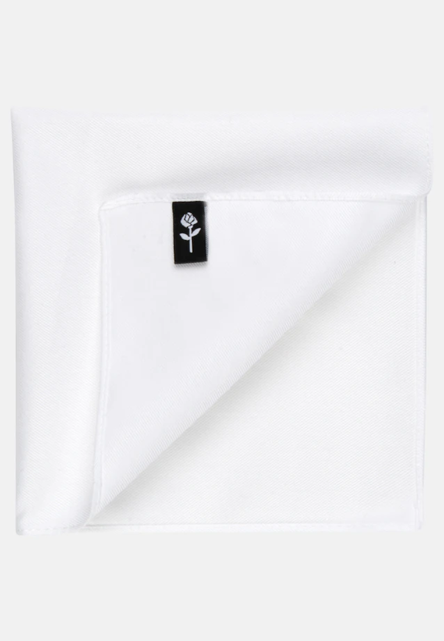 Einstecktuch Uni in Weiß |  Seidensticker Onlineshop