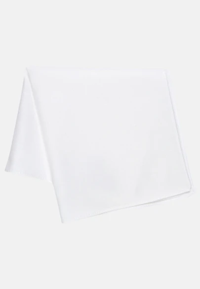 Einstecktuch Uni in Weiß |  Seidensticker Onlineshop
